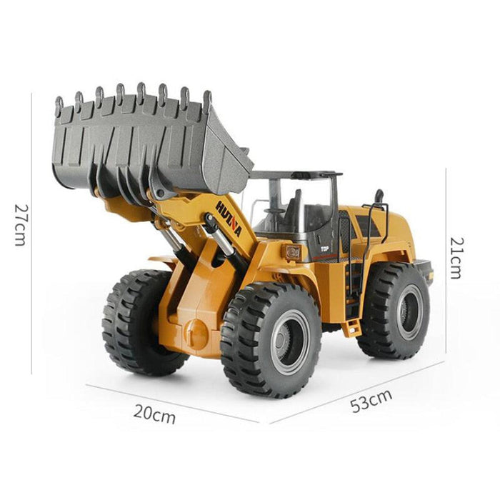 Huina 1583 1/14 Bulldozer RTR (Plastic) - upgraderc