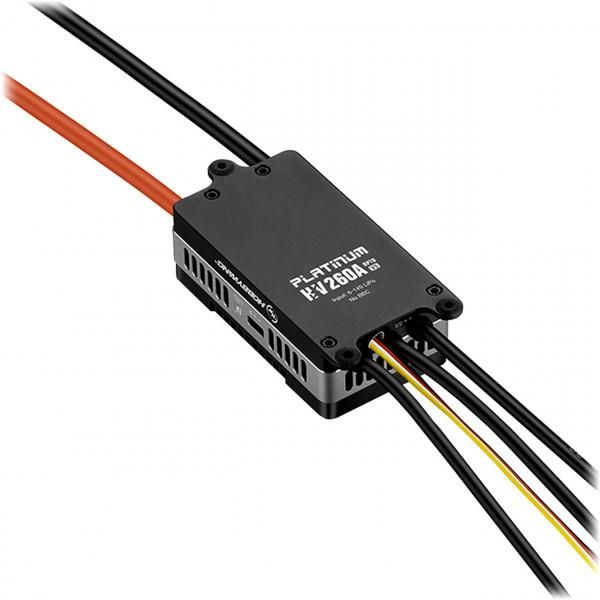 HW Platinum 260A HV V5 Brushless ESC (SBEC) (700-800 Heli)