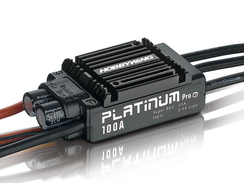 Hobbywing Platinum Pro 100A ESC V3 2-6s, 10A BEC