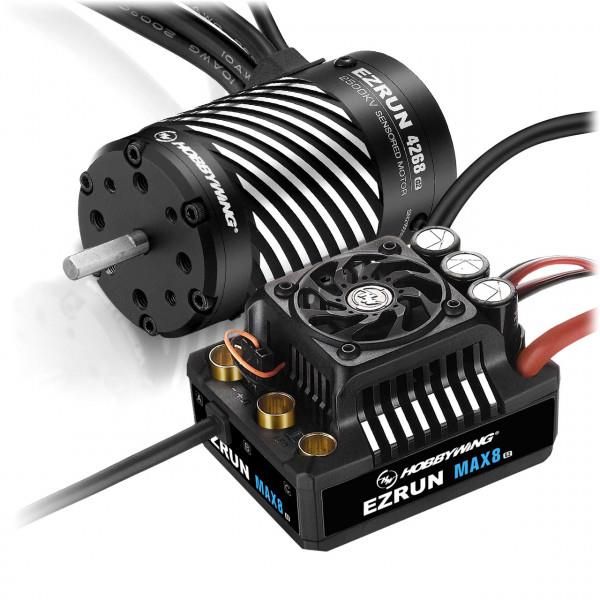 Hobbywing Ezrun MAX8 G2 Combo w/ 4268SD 2500kV