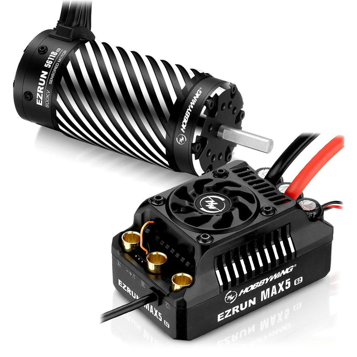 Hobbywing Ezrun MAX5 HV Combo 56118SD 1100kV G2