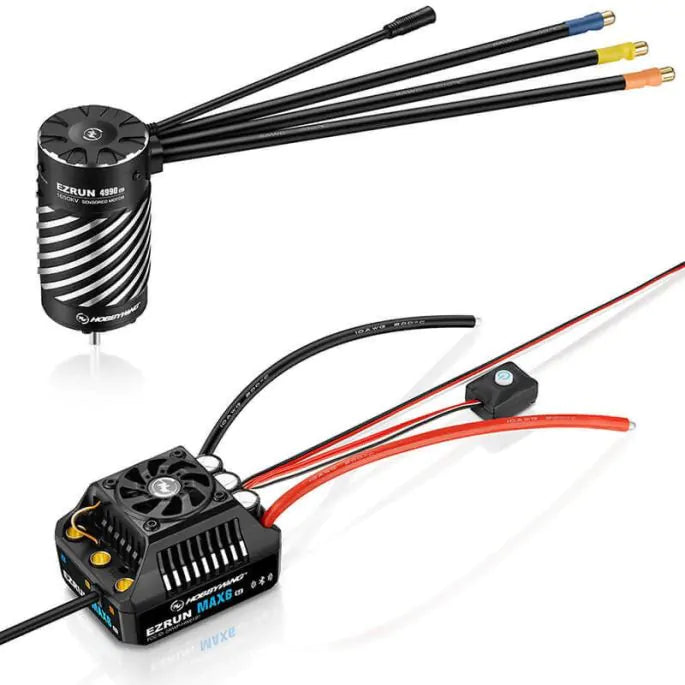 Hobbywing Ezrun MAX6 G2 Combo 4990SD 1650kV G2 5mm