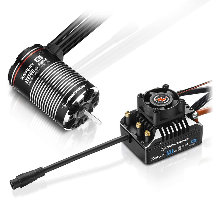 Hobbywing Xerun AXE540L R2 2300kV FOC Combo Rock Crawler