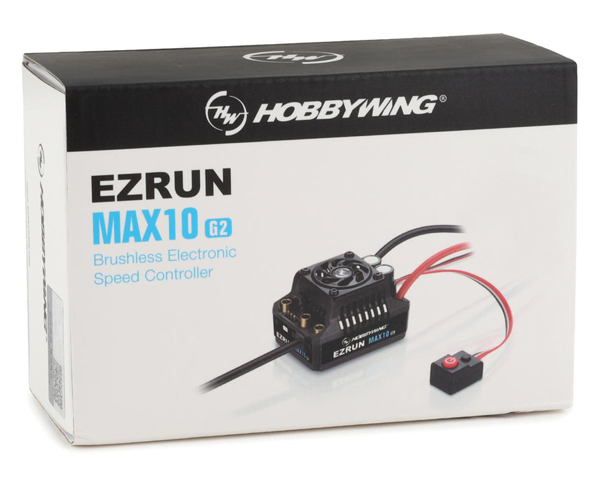 Hobbywing Ezrun MAX10 G2 ESC et moteur XERUN 3652SD 6100kv