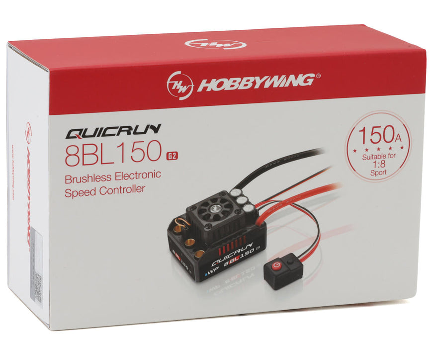 HobbyWing QuicRun 8BL150 G2 Sensorloser bürstenloser Regler