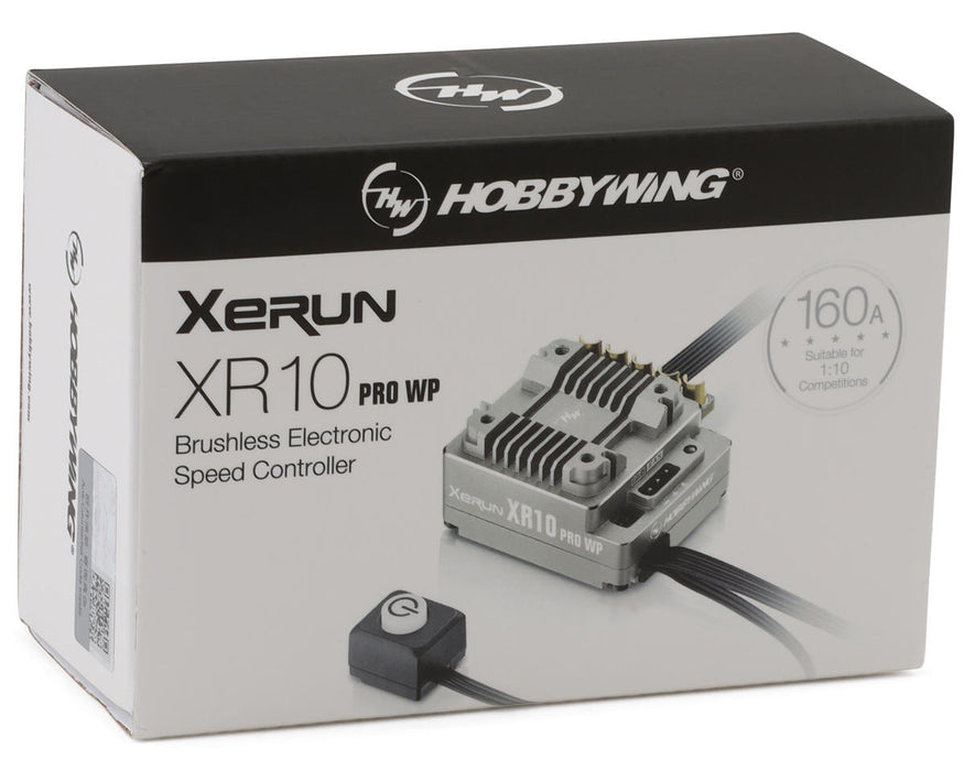 Hobbywing Xerun XR10 Pro WP 160A ESC étanche sans balais sensoriel