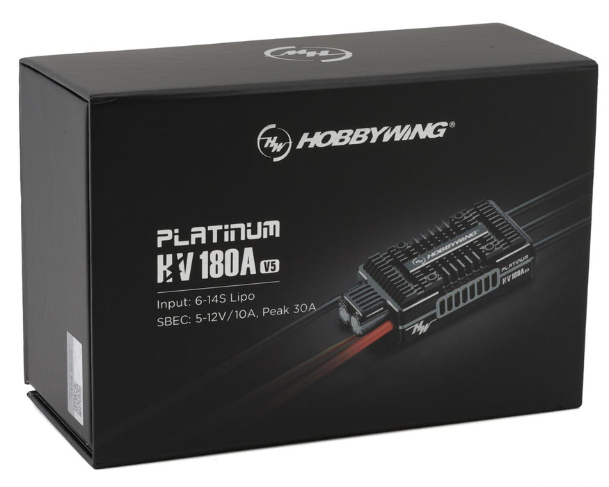 Hobbywing Platinum Pro 200A HV ESC V4.1 6-14s, OPTO