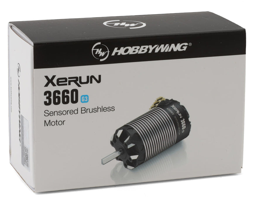 Hobbywing Xerun V10 G3 Competition Modified Brushless Motor (4.5T) (3.175mm Shaft)