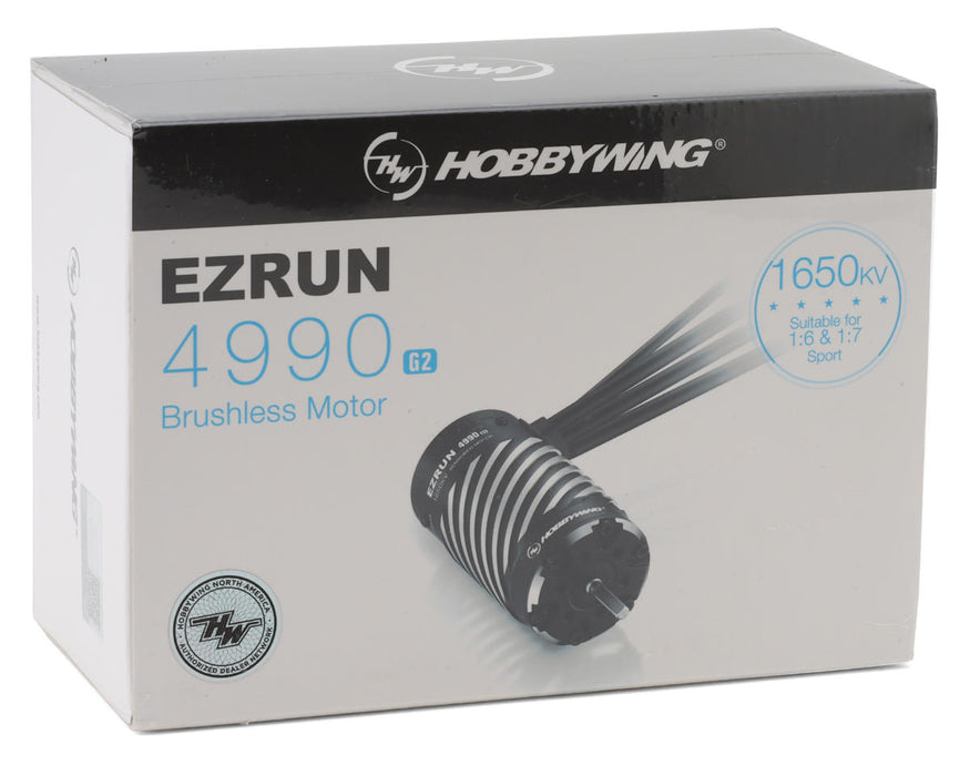 Hobbywing EZRUN 4990SD G2 4-Pole 1/6 Brushless Motor 1650Kv