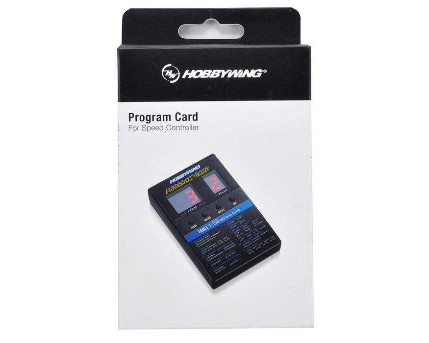 Hobbywing General LED Program Card