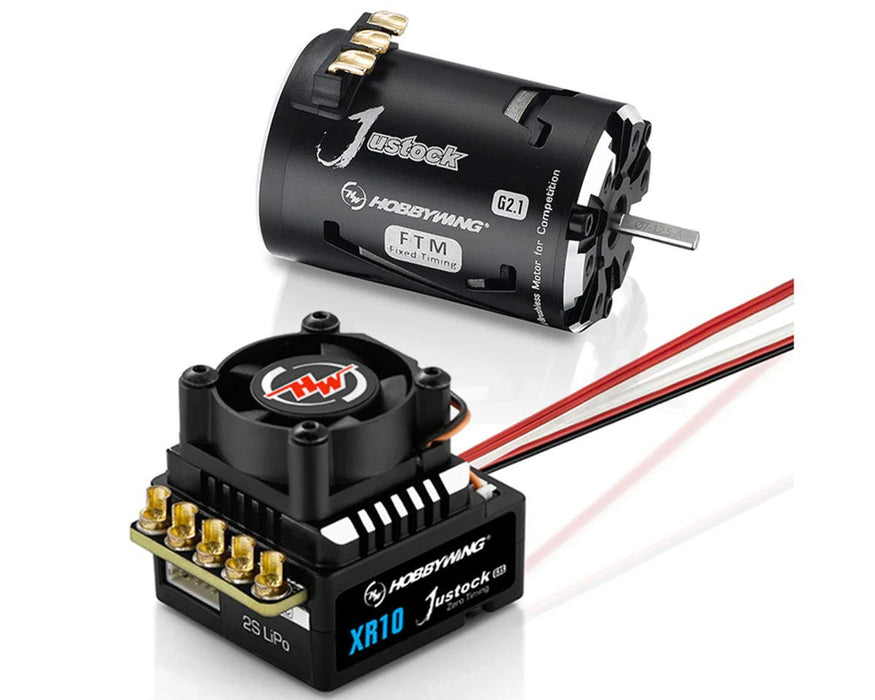 Hobbywing XR10 Justock G3S ESC/SD G2.1 3200kV Motorkombination (13,5T)