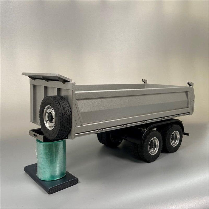 Hydraulic Trailer w/ Lifting System ESC for Tamiya Truck 1/14 (Metaal) Trailer RCATM 
