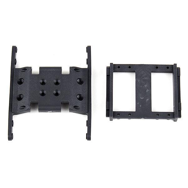 Hard Gearbox & Servo Mounts for Element RC Enduro Knightrunner 1/10 (EL42012)