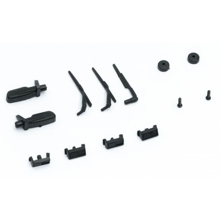 Rückspiegel, Scheibenwischer & Griff für FMS FCX24M 1/24 (FMS-C3475)