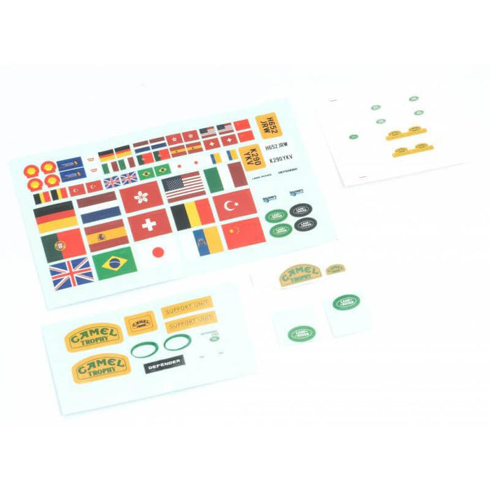 D110 Decals Sheet for FMS FCX24M 1/24 (FMS-C3498)