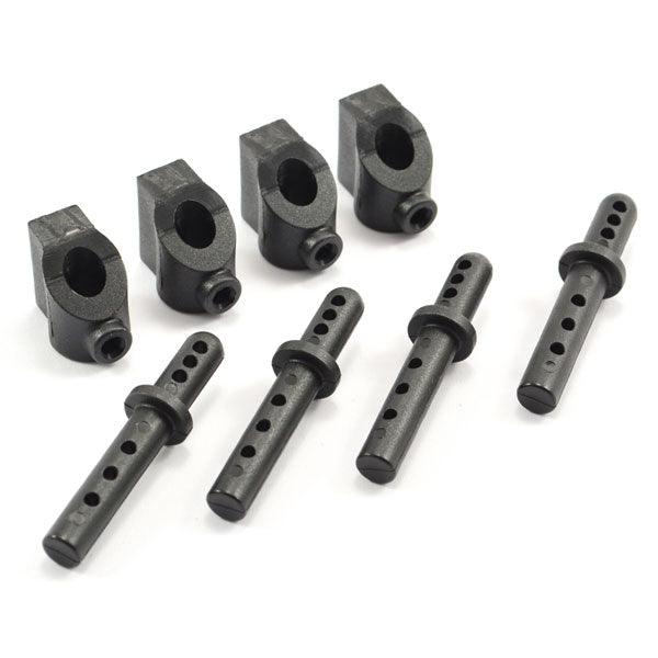Ensemble de 8 pièces de supports de carrosserie pour FTX Mauler 2.0 1/10 (FTX8768)