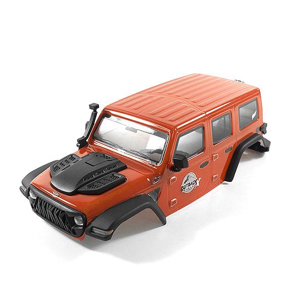 Carrosserie rouge préassemblée Fury pour FTX Outback Mini 2.0 1/18 (FTX9379R)