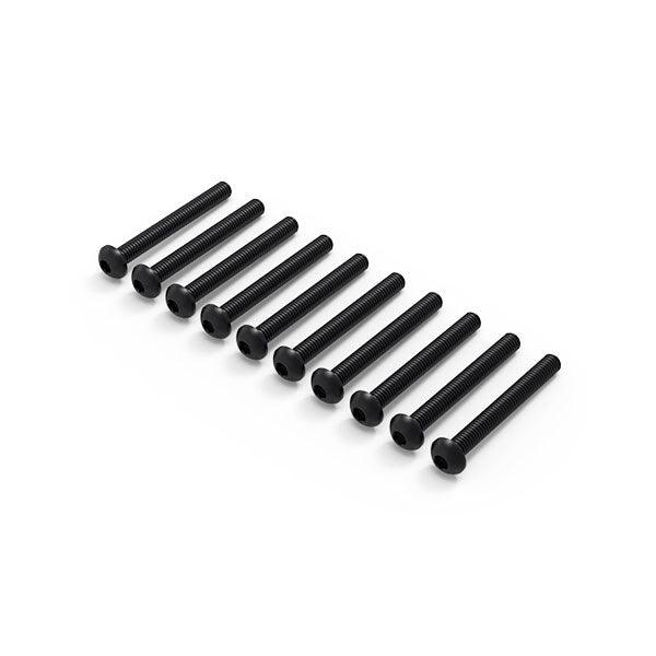 3x25mm Rundkopf-Schraubenschlüssel-Schrauben für GMade GS02 1/10 (GMA0023)