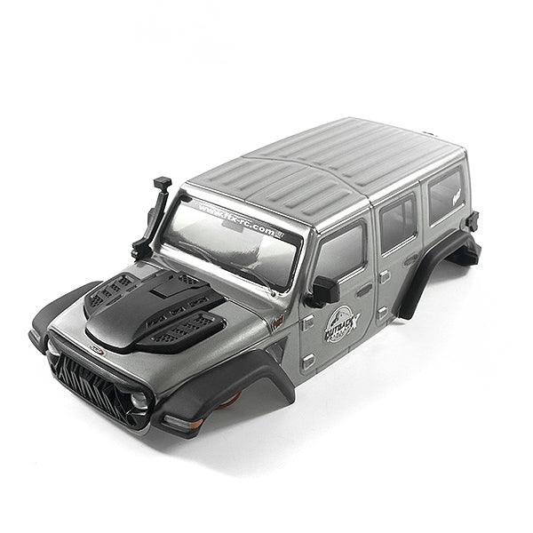 Carrosserie grise Fury préassemblée pour FTX Outback Mini 2.0 1/18 (FTX9379GY)