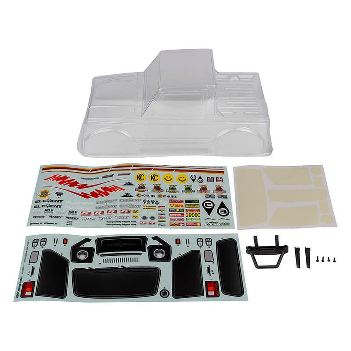 Clear Body Shell Set for Element RC Enduro12 Bushido 1/12 (EL41144)