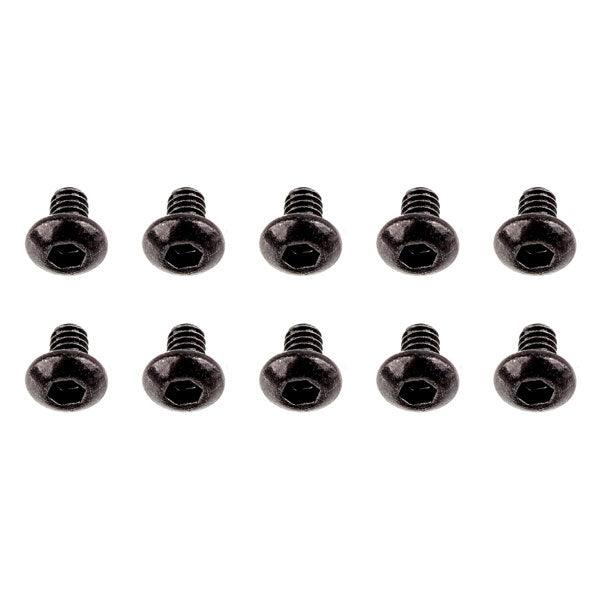 Team Associated M2x0.4x3mm BHCS Screws (AS31509)