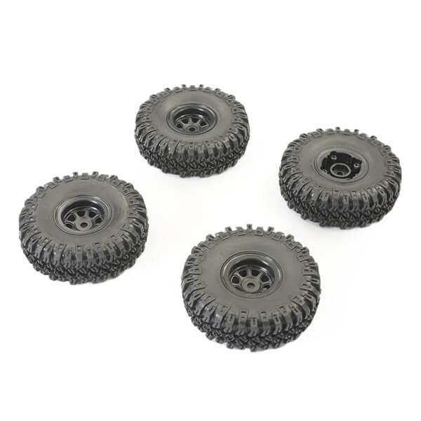 4PCS Radreifen für FTX Outback Mini 2.0 1/10 (FTX9375BK)