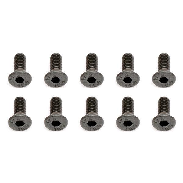Team Associated M3x8 FH Hex Screws (AS25201)