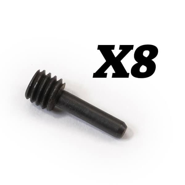 8PCS Vis à pas de 4X11.5mm pour FTX Trooper, Tracker 1/10 (FTX10356)