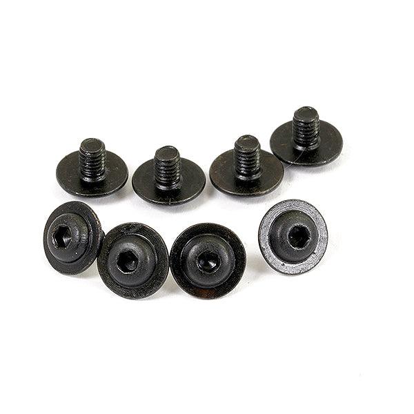 8PCS Vis à tête à bride FTX 3x4x2mm (FTX9871)