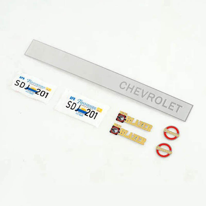 Logo & License Plate for FMS FCX10 1/10 (FMS-C3269)