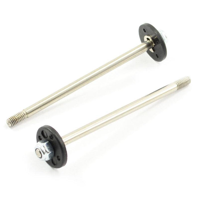 2PCS FTX Arbre d'Amortisseur Arrière & Piston pour FTX Vantage, Carnage, Kanyon 1/10 (FTX6207)