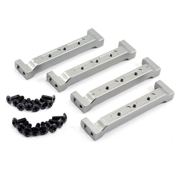 Blocs de cadre en châssis en aluminium pour FTX Outback 3.0 1/10 (FTX8243)