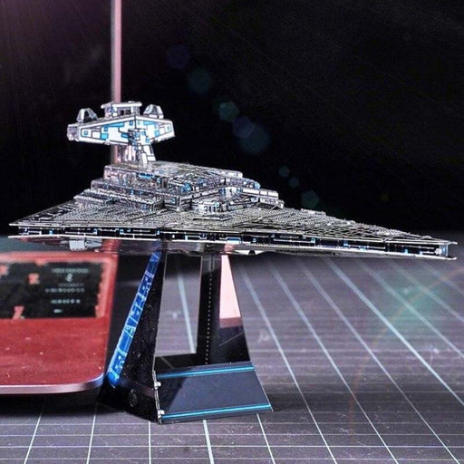Imperial Star Destroyer 3D Model Puzzle (Metaal) - upgraderc