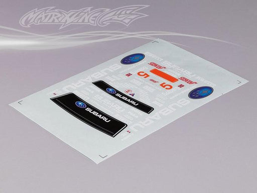 IMRREZA WRX 10 WRC Body Shell (260mm) Body Matrixline A Sticker 