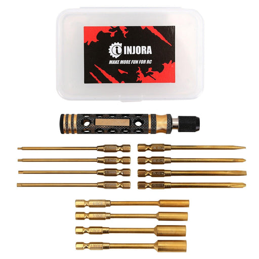 Injora 1.5/2.0/2.5/3.0 Hex tool set Gereedschap Injora Screwdriver with Box 