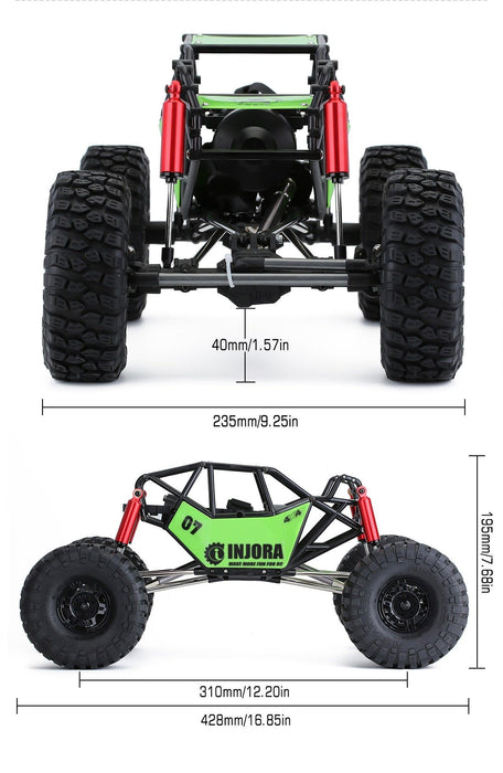 Injora 1/10 Rock crawler buggy with motor (310mm) Roller Auto Injora 