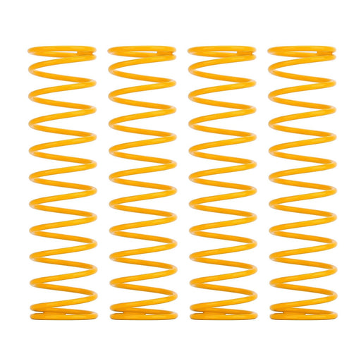 Injora 4PCS Shock absorber spring 1/10 (60x15mm) Schokdemper Injora Yellow 