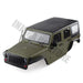 Injora Jeep Wrangler unassembled hard body for Axial SCX10 II (313mm) Body Injora Olive CSL-CK01 