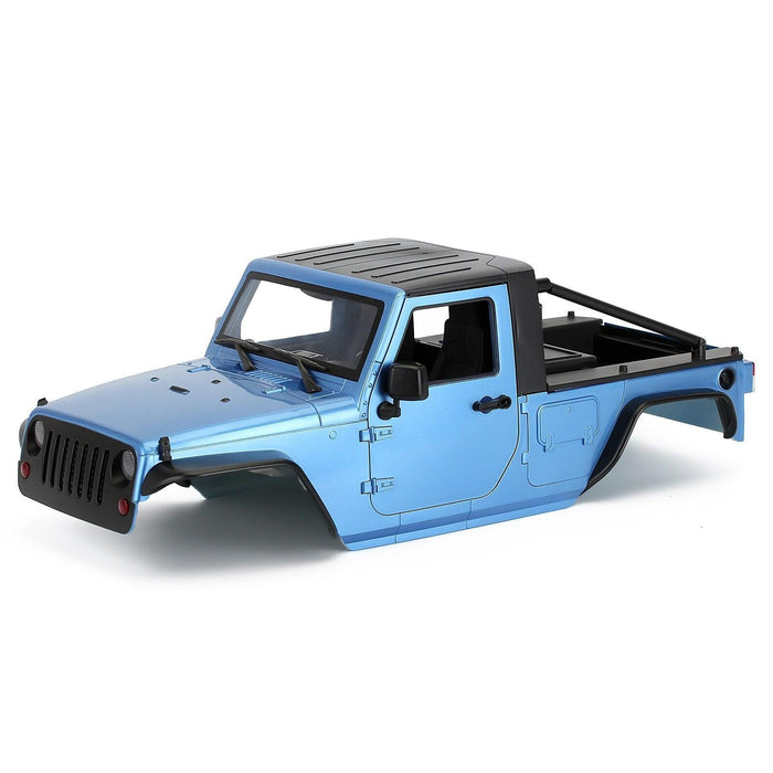 Injora Jeep Wrangler unassembled hard body for Axial SCX10 II (313mm) Body Injora Blue CSL-CK04 