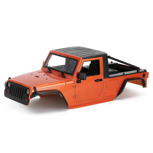 Injora Jeep Wrangler unassembled hard body for Axial SCX10 II (313mm) Body Injora Orange CSL-CK04 