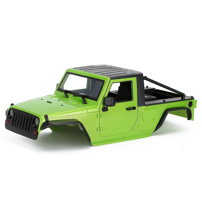 Injora Jeep Wrangler unassembled hard body for Axial SCX10 II (313mm) Body Injora Green CSL-CK04 