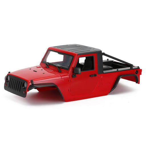 Injora Jeep Wrangler unassembled hard body for Axial SCX10 II (313mm) Body Injora Red CSL-CK04 