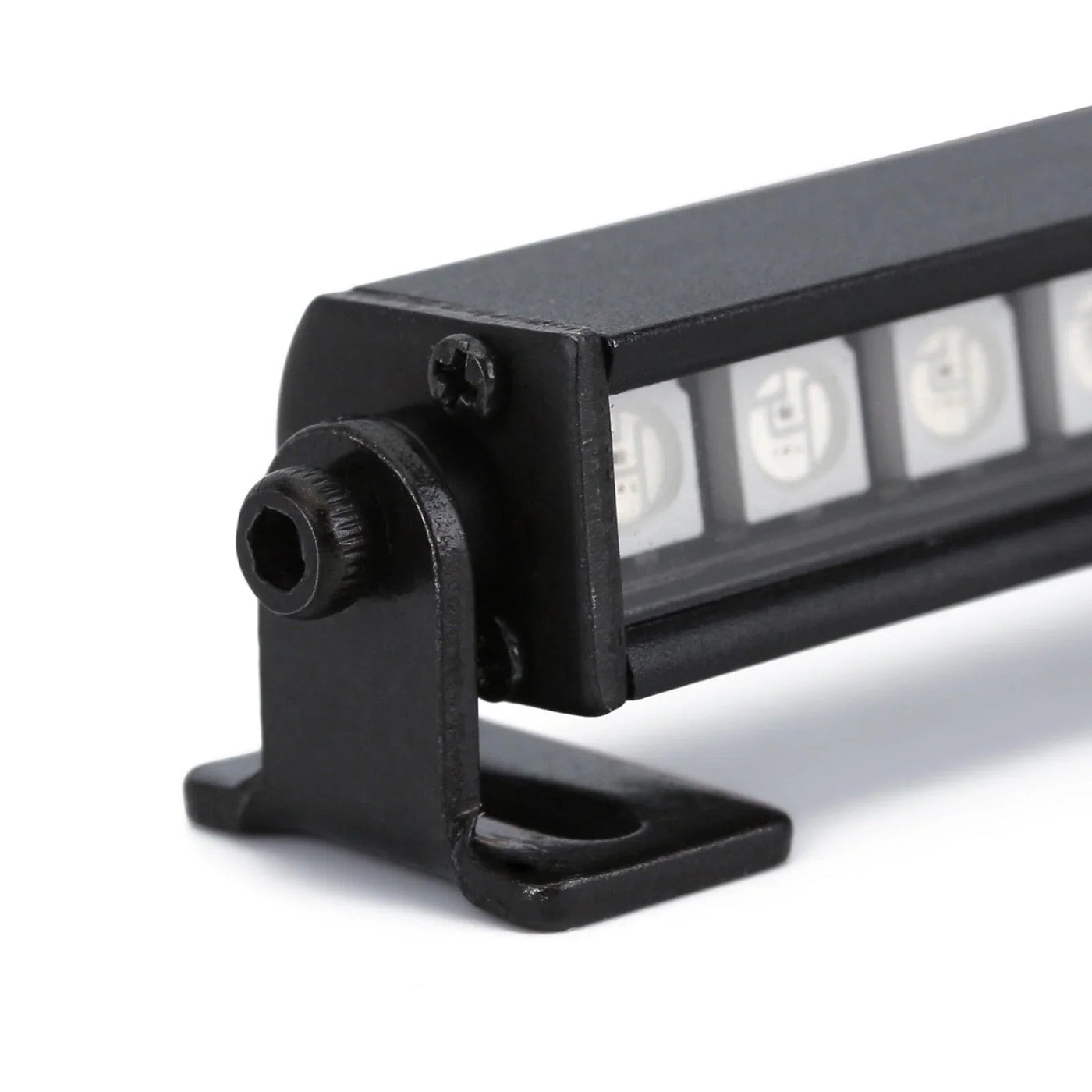 RCLIONS Barre lumineuse LED pour porte-bagages de toit RC TRX4M Defender 1/18ème RC Crawler Car Upgrades Parts RCLIONS Barre lumineuse LED pour porte-bagages de toit RC TRX4M Defender 1/18ème RC Crawler Car Upgrades Parts
