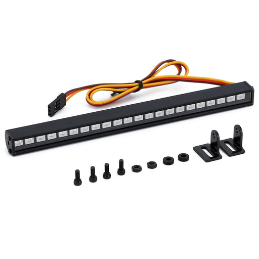 Injora Metal 16/22LED Multi-Mode Roof Light Bar for 1/10 crawlers Onderdeel upgraderc 22LED AX527 
