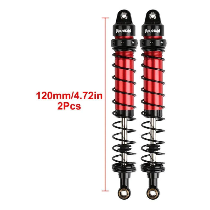 Injora Mountain Adjustable Shocks 1/10 (Aluminium) 90/100/110/120mm Schokdemper Injora BZ-04BR 2pcs 120mm
