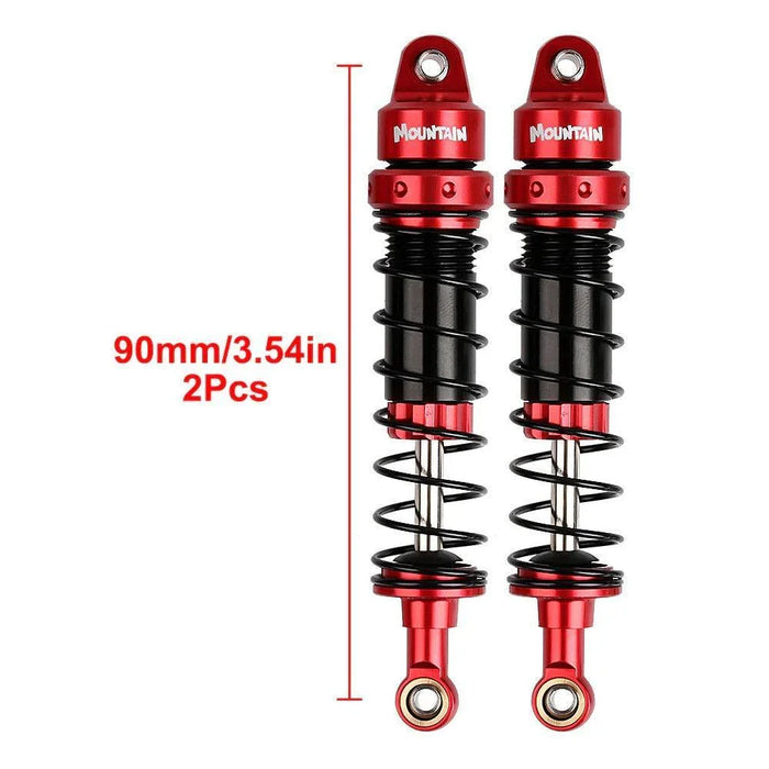 Injora Mountain Adjustable Shocks 1/10 (Aluminium) 90/100/110/120mm Schokdemper Injora BZ-04RB 2pcs 90mm