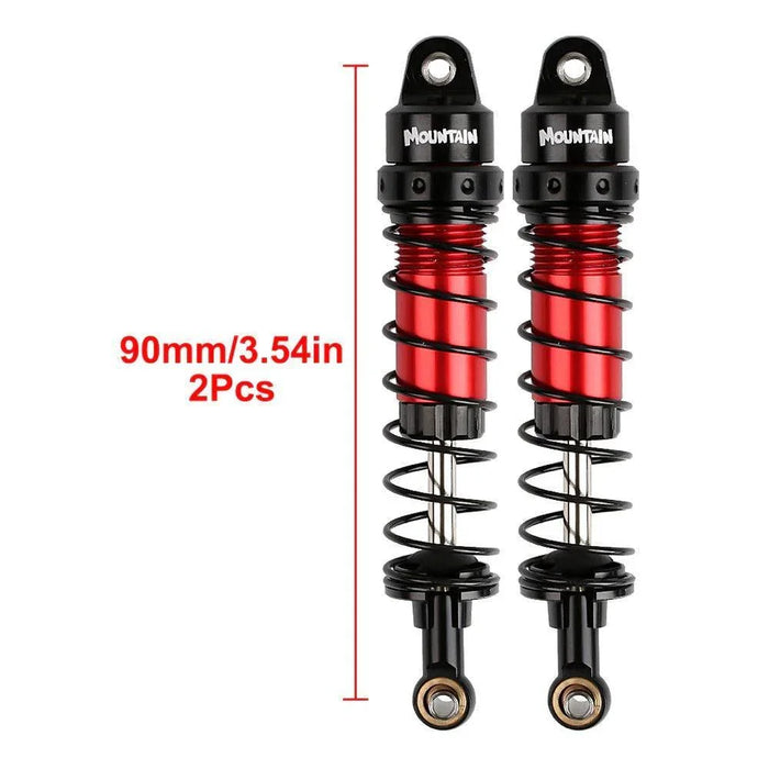 Injora Mountain Adjustable Shocks 1/10 (Aluminium) 90/100/110/120mm Schokdemper Injora BZ-04BR 2pcs 90mm
