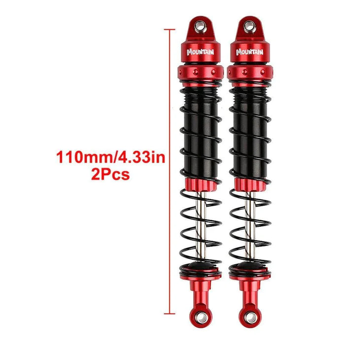 Injora Mountain Adjustable Shocks 1/10 (Aluminium) 90/100/110/120mm Schokdemper Injora BZ-04RB 2pcs 110mm
