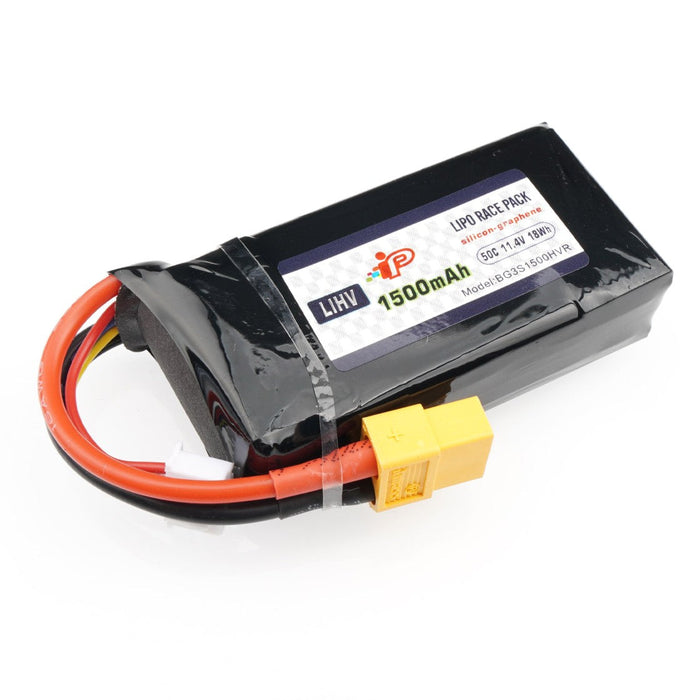 Intellect 1500mAh 50C 11,4V 3S LiHV-Graphen-Crawler-Akku (XT60)