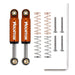 Internal Spring Shock Absorbers for Axial SCX24 (Aluminium) Schokdemper Injora 2PCS Orange 